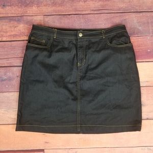 🍁Venezia jean skirt